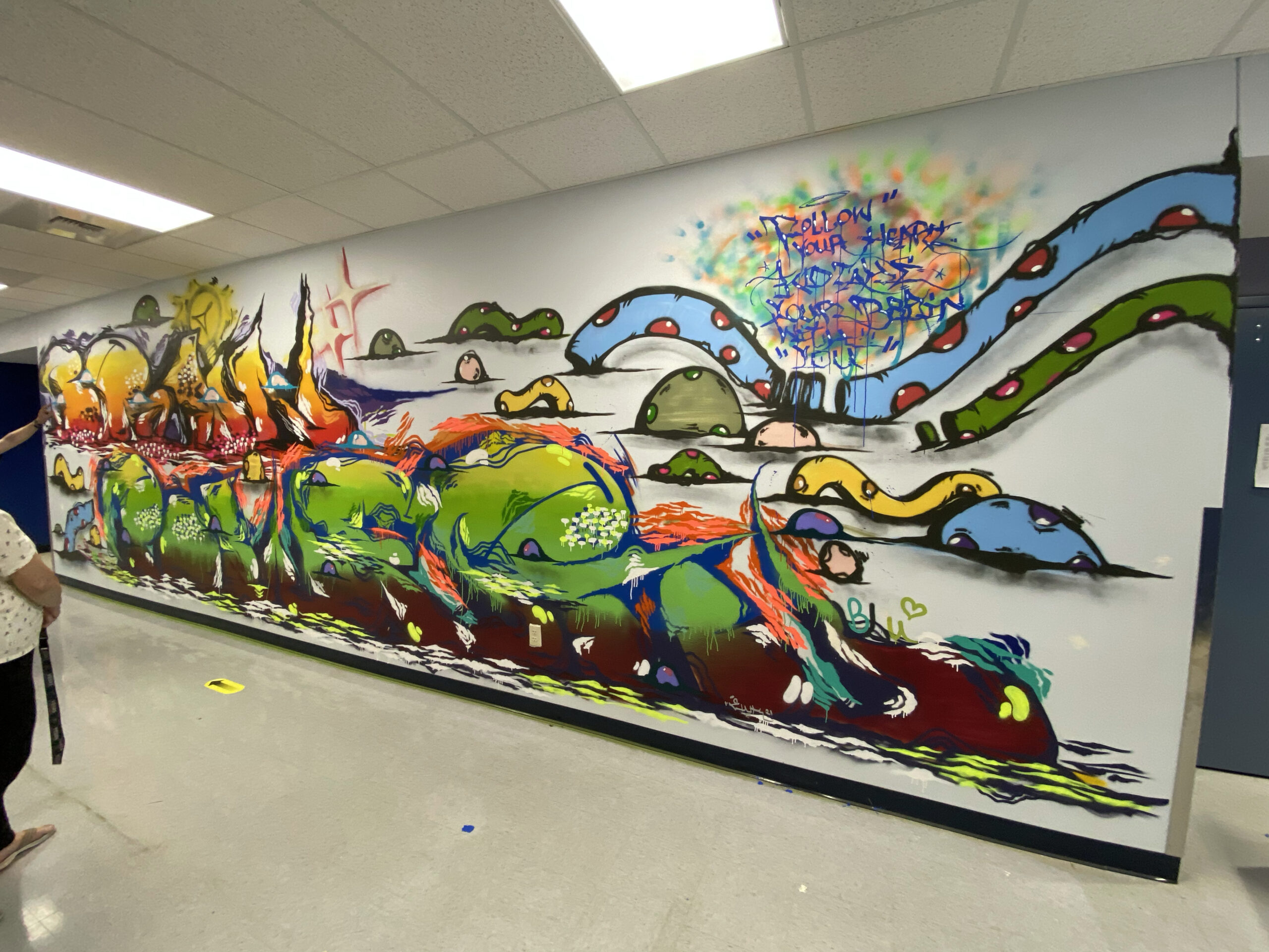 Bertha Ronzone Elementary School Graffiti Park Las Vegas